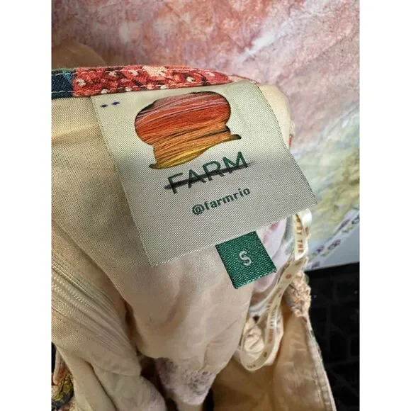 Anthropologie Farm Rio Delicate Garden Romper - Picture 7 of 7